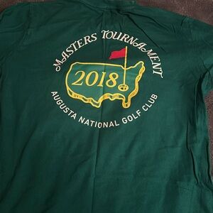 Masters Tournament 2018 Green T shirt Small